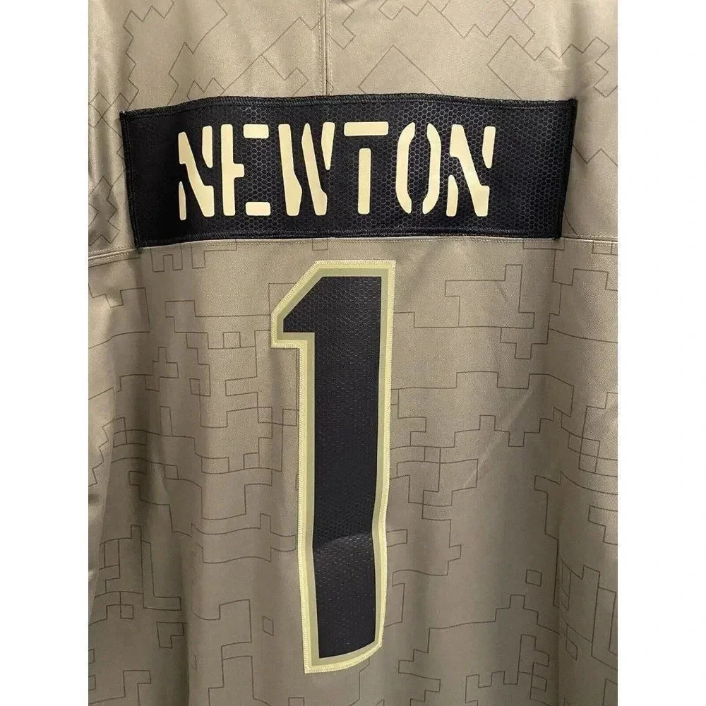 Nike NFL Cam Newton NE Patriots Salute to Service Jersey Men's X Large - Sewn - Picture 9 of 12